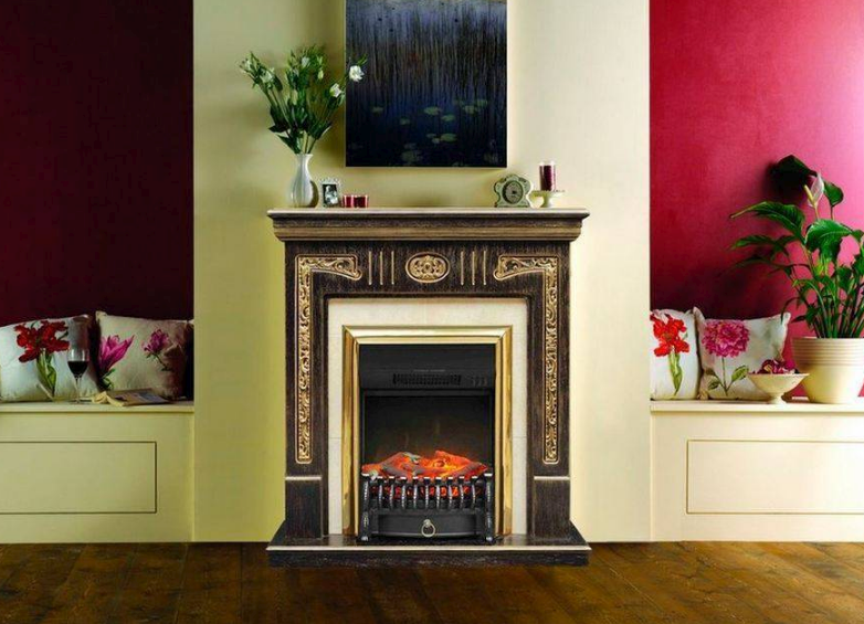 электрокамин Royal Flame, встроенный в портал