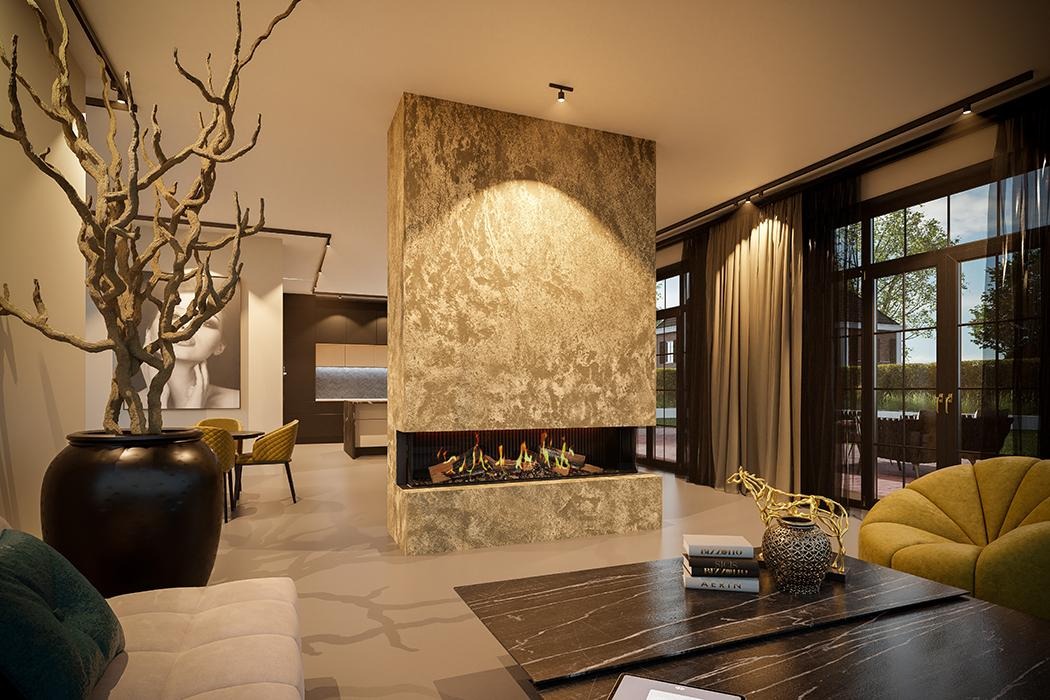 электроочаг компании DRU