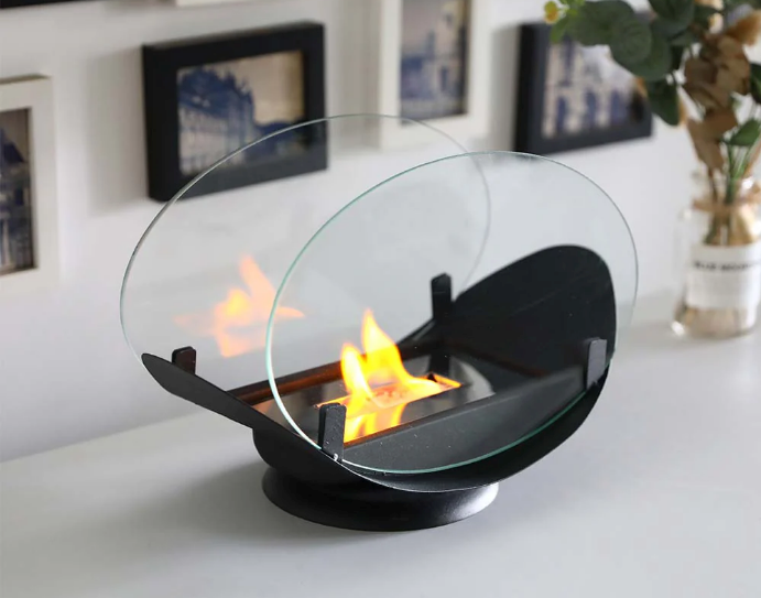 механический настольный биокамин