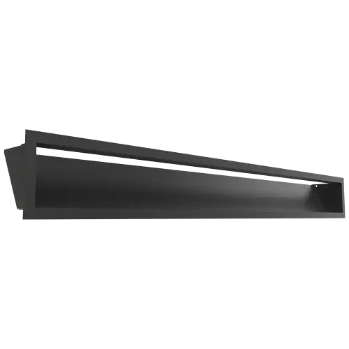 Решетка Kratki Luft SF (Slim) 120х1000 черная, 45S