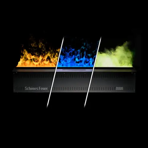 Электрический очаг Schones Feuer  3D HotLine Base 1000 RGB фото 3