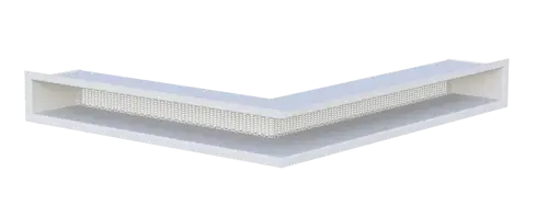 Щелевая угловая вентиляционная решетка Астов РУС 660
