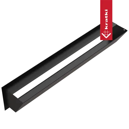 Решетка Kratki Luft SF (Slim) 120х600 черная, 45S фото 3