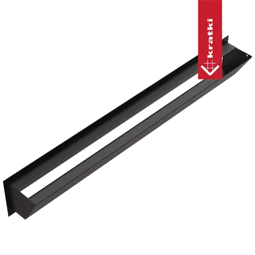 Решетка Kratki Luft SF (Slim) 120х800 черная, 45S фото 3